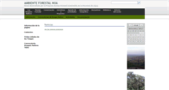 Desktop Screenshot of ambienteforestalnoa.org.ar